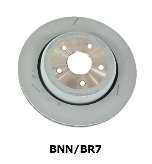 Mopar SRT8 & Trackhawk Rear Rotors for 2011-2021 Grand Cherokee WK2 - Image 2