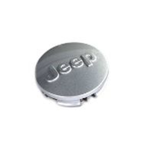 Mopar Tech Silver Wheel Center Cap for Multiple Jeeps - Image 2