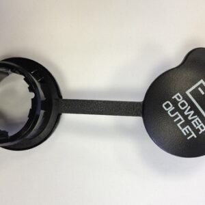 Mopar Power Outlet Cap for 2007-2010 Wrangler JK 2005-2010 Grand Cherokee WK 2006-2010 Commander XK and 2002-2007 Liberty KJ