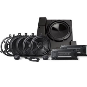 Alpine PSS-22WRA Weatherproof Direct fit Complete Speaker System for 2011-2018 4 Door Wrangler JK