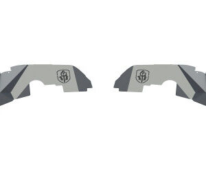 Road Armor Stealth Front Fender Liner Body Armor in Raw Stainless Steel for 2018-2023 Wrangler JL and 2020-2023 Gladiator JT