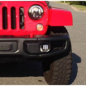 Mopar LED Fog Lights for 2007-2018 Wrangler JK (Mopar Metal Bumper)