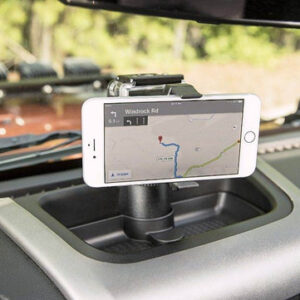Rugged Ridge Dash Multi-Mount with Phone Holder for 2011-2018 Wrangler JK
