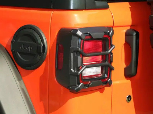 Rugged Ridge JL Elite Taillight Guards for Standard Incandescent Tail Lights for 2018-2025 Wrangler JL - Image 3