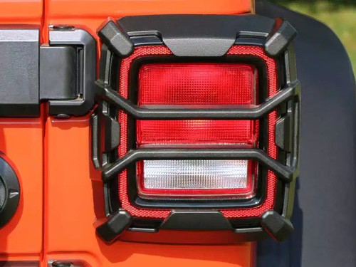 Rugged Ridge JL Elite Taillight Guards for Standard Incandescent Tail Lights for 2018-2025 Wrangler JL