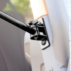 Rugged Ridge Quick Release Black Mirror Kit for 1997-2006 Wrangler TJ & 2007-2018 Wrangler JK