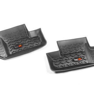 Rugged Ridge Rear Floor Liners for 2007-2018 Wrangler 2Dr JK