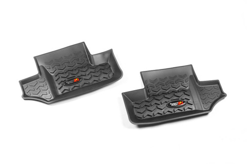 Rugged Ridge Rear Floor Liners for 2007-2018 Wrangler 2Dr JK