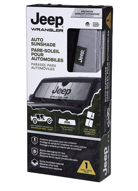 Jeep Wrangler Logo Sunshade