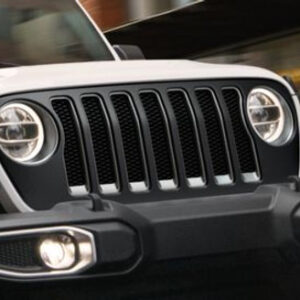 Mopar Satin Black Grill for 2020-2023 Gladiator JT and 4xe & 392 Wrangler JL