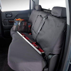 Covercraft Polycotton Seatsaver Custom Rear Seat Covers for 2018-2025 4-Door Wrangler JL