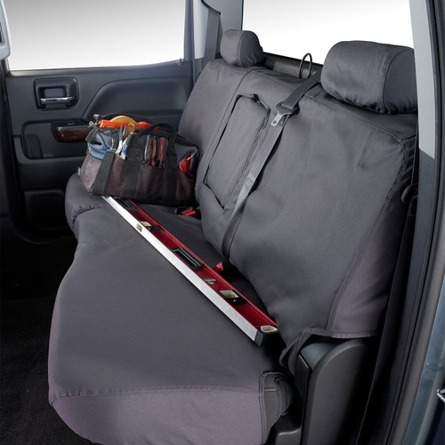 Covercraft Polycotton Seatsaver Custom Rear Seat Covers for 2018-2025 4-Door Wrangler JL