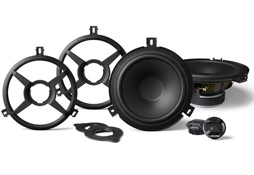 Alpine SPV-65X-WRA 6-1/2" Weather Resistant Component/Coaxial Speaker System for 2007-2018 Wrangler JK & 2018-2023 Wrangler JL