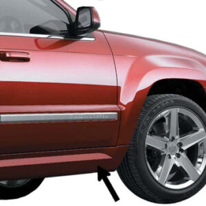 Mopar Passenger Side - SRT8 Side Rocker Molding for 2005-2010 Grand Cherokee WK