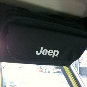 Mopar Sunglass Holder Bag for 1997-2023 Wrangler TJ/JK/JL & 2020-2023 Gladiator JT