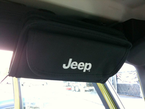 Mopar Sunglass Holder Bag for 1997-2023 Wrangler TJ/JK/JL & 2020-2023 Gladiator JT