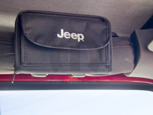 Mopar Sunglass Holder Bag for 1997-2023 Wrangler TJ/JK/JL & 2020-2023 Gladiator JT - Image 2