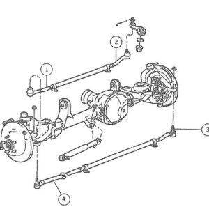 Mopar Tie Rod Ends for 1999-2004 Grand Cherokee WJ