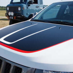 Trailhawk Hood Decal Kit for 2011-2022 Grand Cherokee WK2