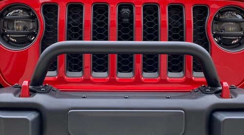 Warn 102355 Low Grill Guard Tube for 2018-2025 Wrangler JL and 2020-2025 Gladiator JT for Factory Steel Bumper - Image 2