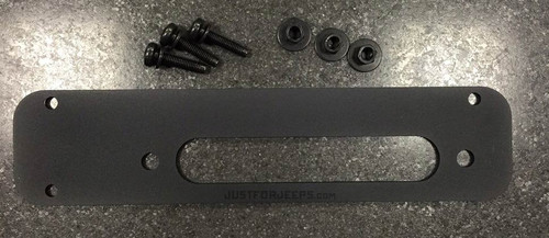 Mopar Winch Fairlead Off-Center Adapter Plate for 2007-2018 Wrangler JK