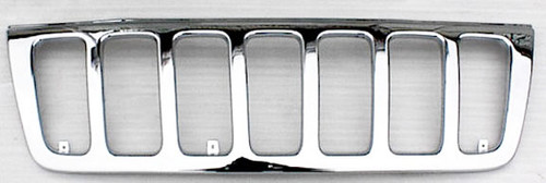 Mopar Laredo Chrome Grill for 1999-2003 Grand Cherokee WJ