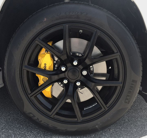 Mopar Satin Black 2019-2021 Trackhawk Grand Cherokee WK2 Wheel - Image 2