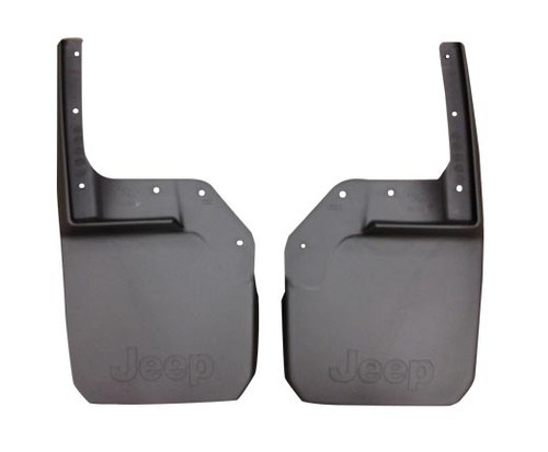 Mopar Deluxe Molded Splash Guards for 2007-2018 Wrangler JK - Image 2