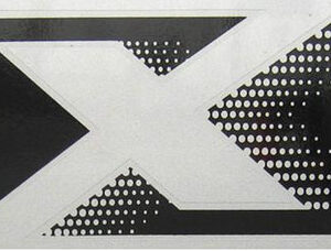 Mopar X Decal for 2007-2018 Wrangler JK